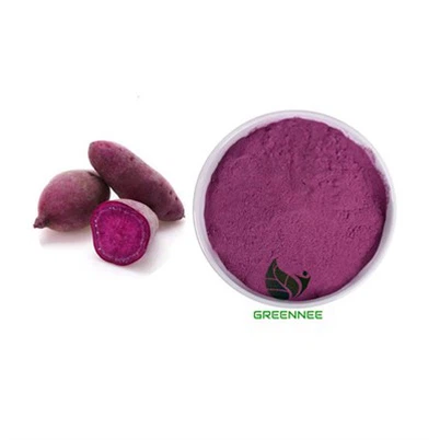 Lila édesburgonya por